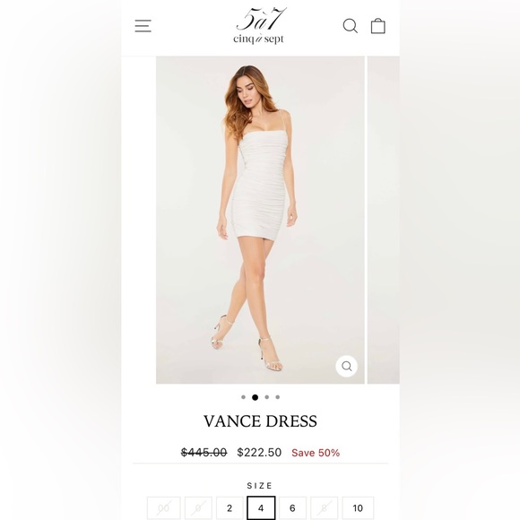 Cinq a Sept Vance Dress - Picture 7 of 9